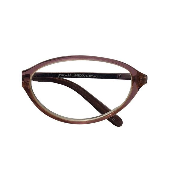 JESSICA MCCLINTOCK Eyeglasses 125mm CV JMC 180 Lilac Laminate Vintage - Picture 2 of 6